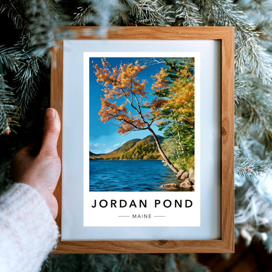 Iconic Baxter State Park Poster — MAINE HIKES